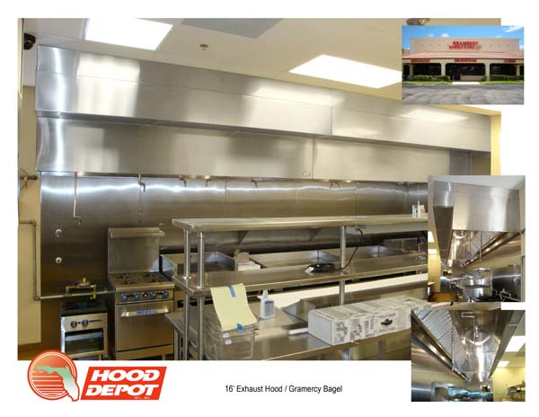 16' Exhaust Hood