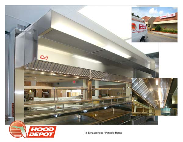 14' Exhaust Hood