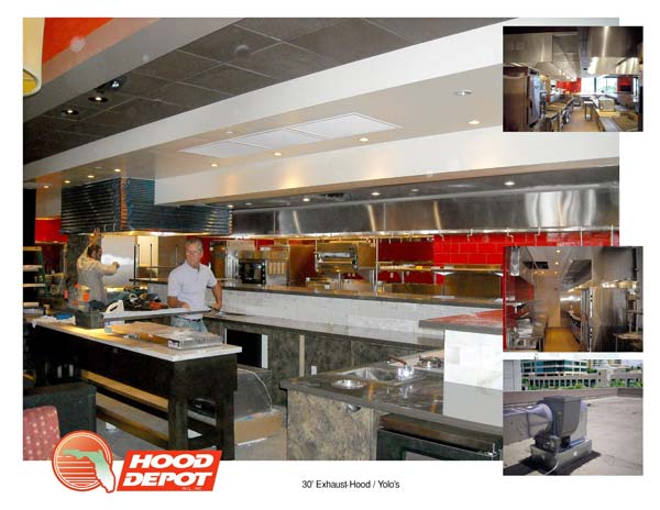 30' Exhaust Hood