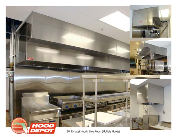 20' Exhaust Hood