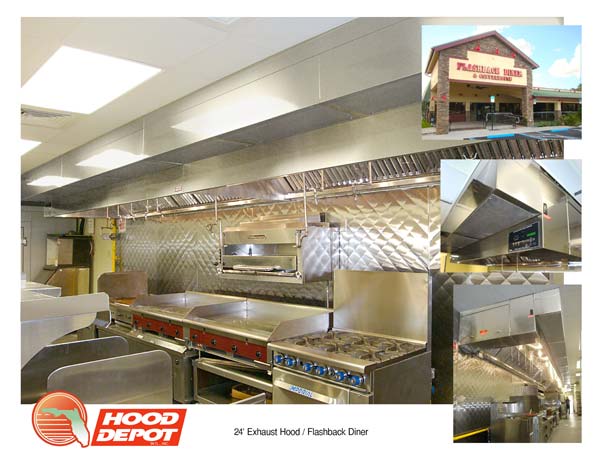24' Exhaust Hood