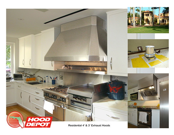 Residential 4'& 3' Exhaust Hood