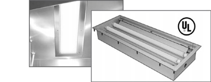 Residential 6' Island Exhaust Hood